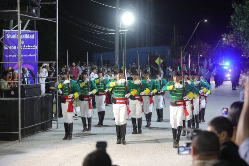 Con la presencia de Valdés, Berón de Astrada celebró su 261° aniversario 
