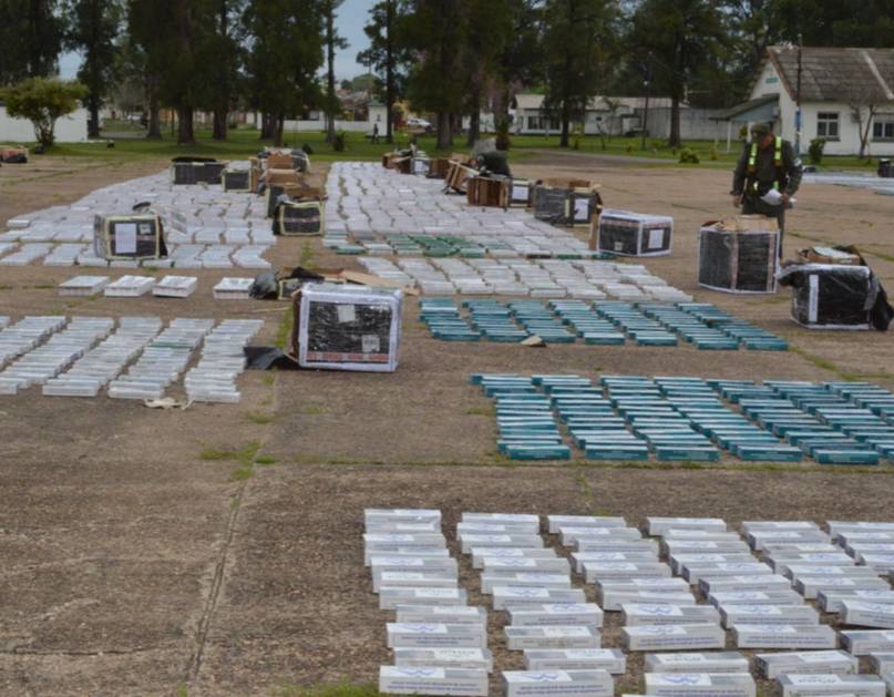 Incautaron mercadería de contrabando sobre la Ruta 14 valuada en $88 millones  