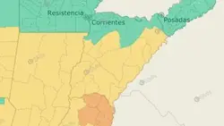 Anticipan lluvias a la espera de alivio térmico en Corrientes 